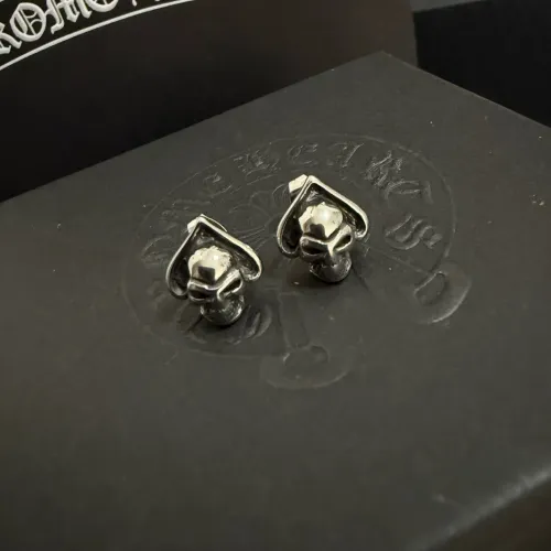 Replica Chrome Hearts Earrings #1406764 $34.00 USD for Wholesale