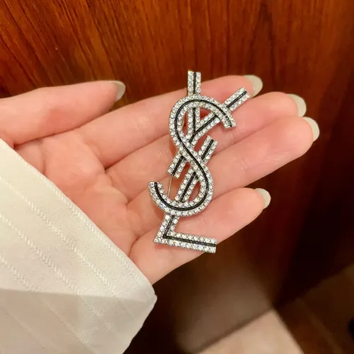Replica Yves Saint Laurent Brooches For Women #1406773 $29.00 USD for Wholesale