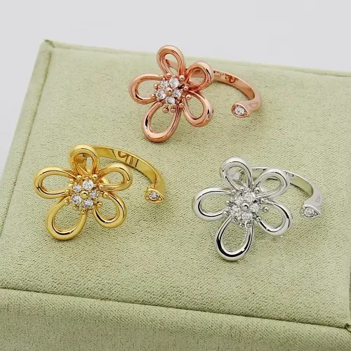 Replica Van Cleef & Arpels Rings In Rose Gold For Women #1406828 $27.00 USD for Wholesale