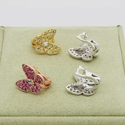 Replica Van Cleef & Arpels Earrings For Women #1406831 $29.00 USD for Wholesale