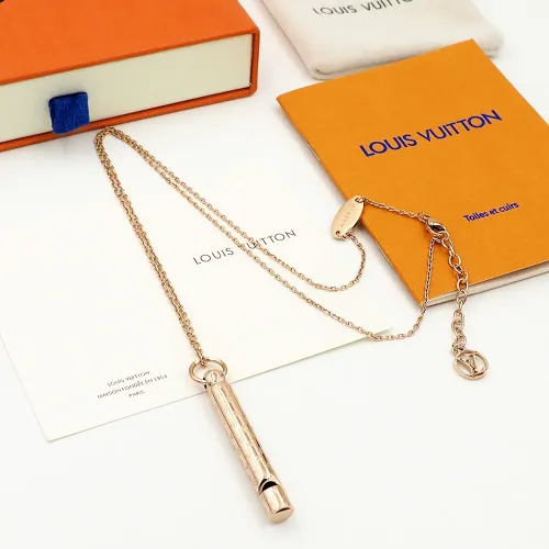 Louis Vuitton Necklaces #1406871 $25.00 USD, Wholesale Replica Louis Vuitton Necklaces