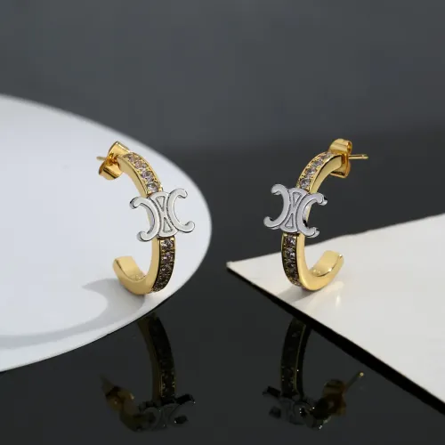 Replica Celine Earrings For Women #1406873 $29.00 USD for Wholesale