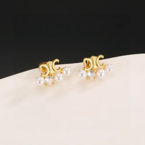 Replica Celine Earrings For Women #1406874 $27.00 USD for Wholesale