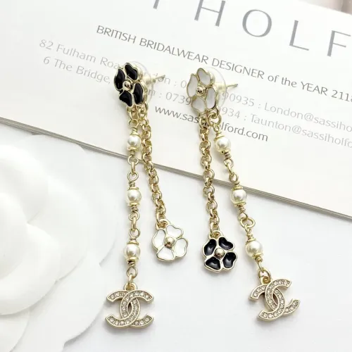 Replica Chanel Earrings For Women #1406877 $34.00 USD for Wholesale