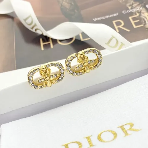 Replica Christian Dior Earrings For Women #1406977 $27.00 USD for Wholesale