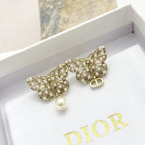 Replica Christian Dior Earrings For Women #1406979 $27.00 USD for Wholesale