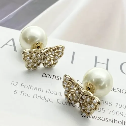 Replica Christian Dior Earrings For Women #1406980 $29.00 USD for Wholesale