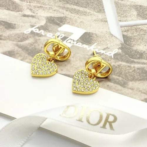 Replica Christian Dior Earrings For Women #1406985 $27.00 USD for Wholesale
