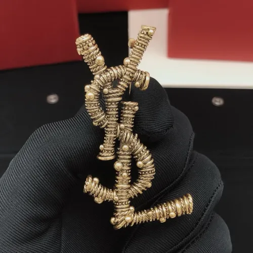 Yves Saint Laurent Brooches For Women #1407033 $29.00 USD, Wholesale Replica Yves Saint Laurent Brooches