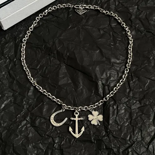 Prada Necklaces #1407119 $56.00 USD, Wholesale Replica Prada Necklaces