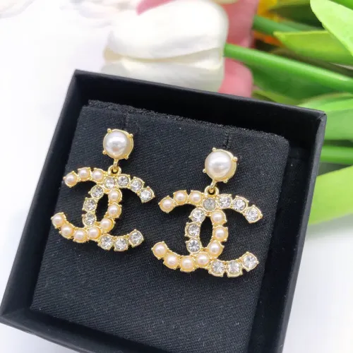 Replica Chanel Earrings For Women #1407182 $25.00 USD for Wholesale