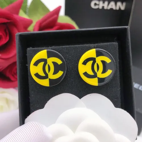 Chanel Earrings For Women #1407185 $25.00 USD, Wholesale Replica Chanel Earrings