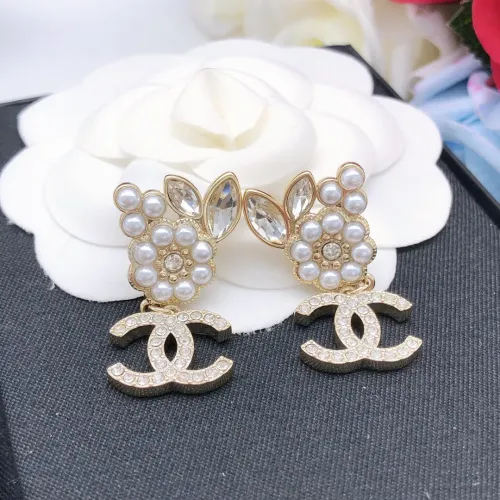 Replica Chanel Earrings For Women #1407187 $25.00 USD for Wholesale