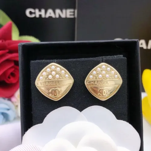 Chanel Earrings For Women #1407190 $25.00 USD, Wholesale Replica Chanel Earrings