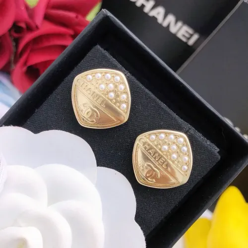 Replica Chanel Earrings For Women #1407190 $25.00 USD for Wholesale