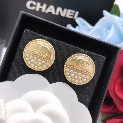 Replica Chanel Earrings For Women #1407191 $25.00 USD for Wholesale