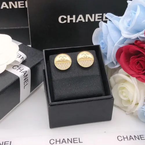 Replica Chanel Earrings For Women #1407191 $25.00 USD for Wholesale