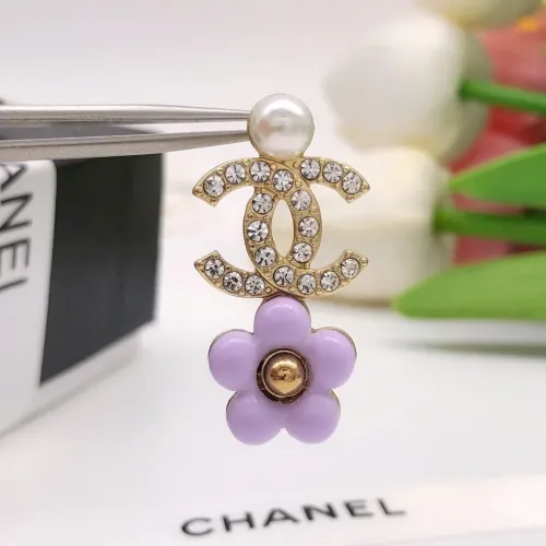 Replica Chanel Earrings For Women #1407196 $27.00 USD for Wholesale