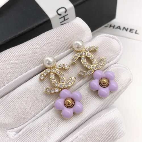 Replica Chanel Earrings For Women #1407196 $27.00 USD for Wholesale