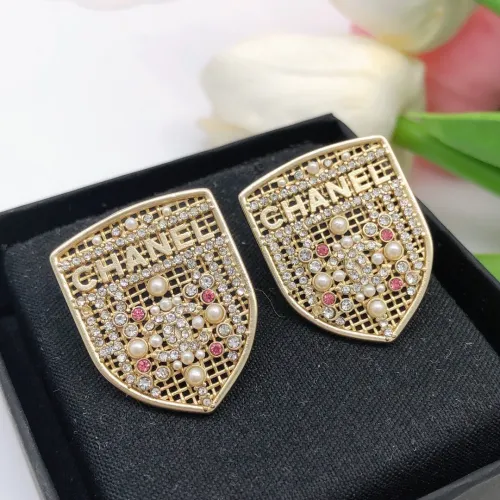 Replica Chanel Earrings For Women #1407198 $25.00 USD for Wholesale