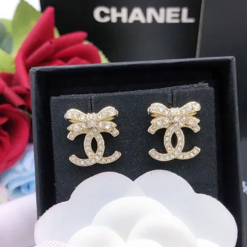 Chanel Earrings For Women #1407199 $25.00 USD, Wholesale Replica Chanel Earrings