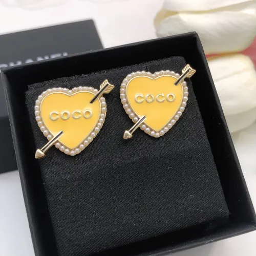 Chanel Earrings For Women #1407200 $25.00 USD, Wholesale Replica Chanel Earrings