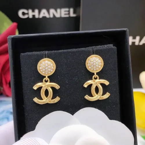 Chanel Earrings For Women #1407219 $25.00 USD, Wholesale Replica Chanel Earrings