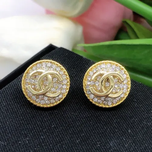 Chanel Earrings For Women #1407222 $25.00 USD, Wholesale Replica Chanel Earrings