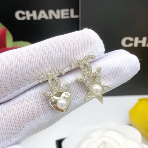 Replica Chanel Earrings For Women #1407223 $25.00 USD for Wholesale