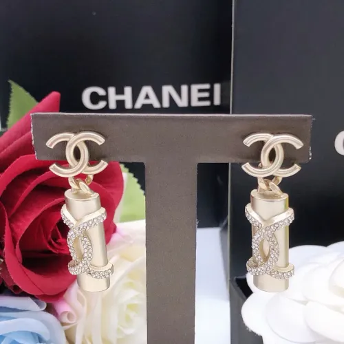 Replica Chanel Earrings For Women #1407227 $25.00 USD for Wholesale
