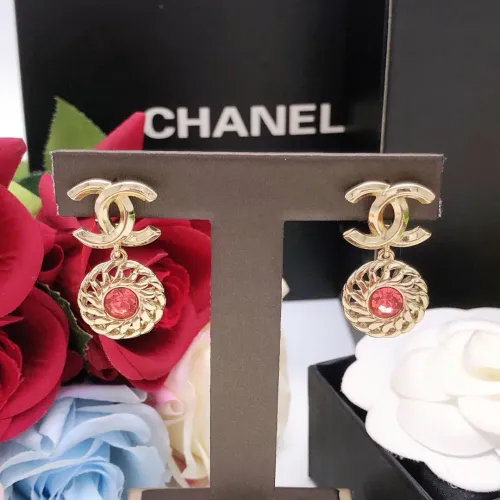 Replica Chanel Earrings For Women #1407233 $25.00 USD for Wholesale