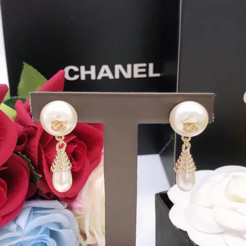 Replica Chanel Earrings For Women #1407234 $25.00 USD for Wholesale