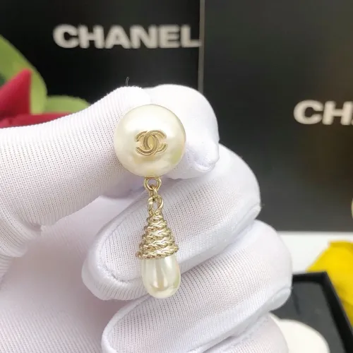 Replica Chanel Earrings For Women #1407234 $25.00 USD for Wholesale