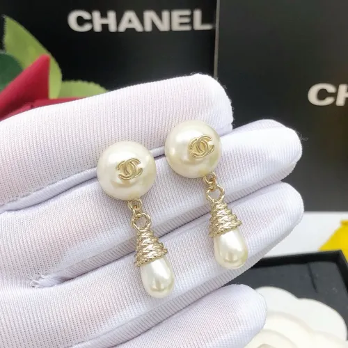Replica Chanel Earrings For Women #1407234 $25.00 USD for Wholesale