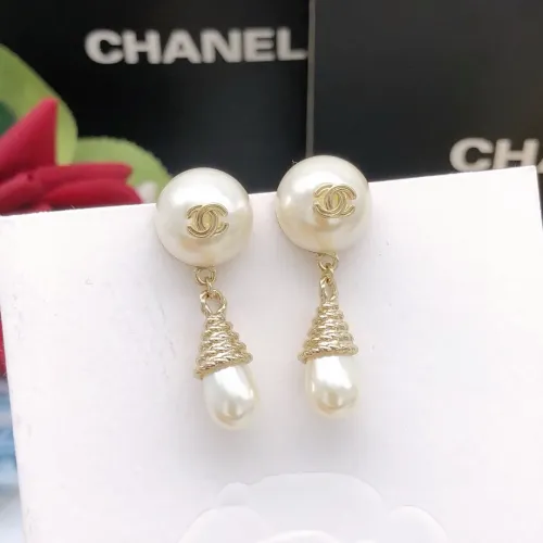 Replica Chanel Earrings For Women #1407234 $25.00 USD for Wholesale