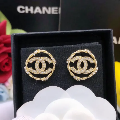 Chanel Earrings For Women #1407240 $25.00 USD, Wholesale Replica Chanel Earrings