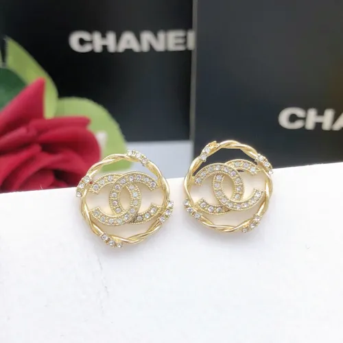 Replica Chanel Earrings For Women #1407240 $25.00 USD for Wholesale