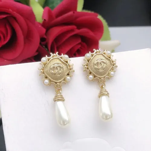 Replica Chanel Earrings For Women #1407242 $25.00 USD for Wholesale