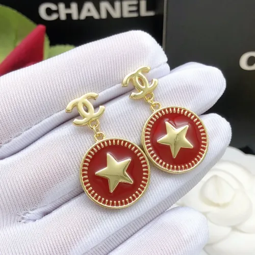 Replica Chanel Earrings For Women #1407243 $25.00 USD for Wholesale