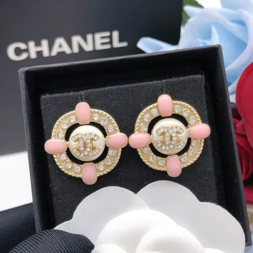 Chanel Earrings For Women #1407245 $25.00 USD, Wholesale Replica Chanel Earrings
