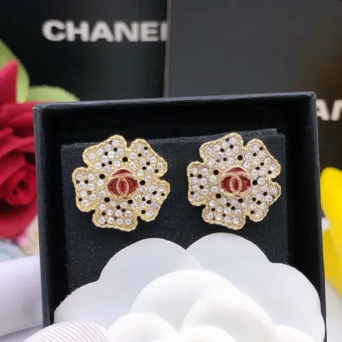 Chanel Earrings For Women #1407246 $25.00 USD, Wholesale Replica Chanel Earrings