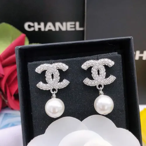 Chanel Earrings For Women #1407248 $25.00 USD, Wholesale Replica Chanel Earrings