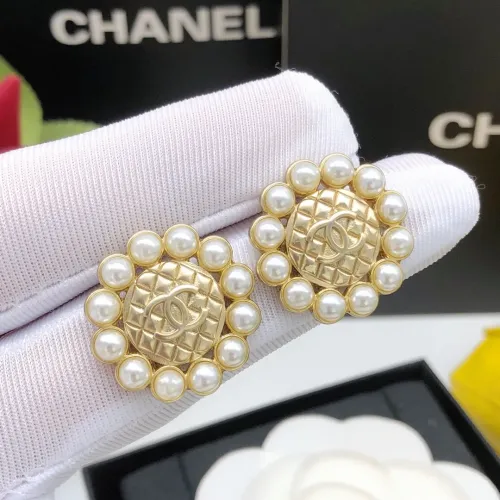 Replica Chanel Earrings For Women #1407252 $25.00 USD for Wholesale