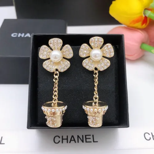 Replica Chanel Earrings For Women #1407257 $27.00 USD for Wholesale
