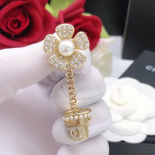 Replica Chanel Earrings For Women #1407257 $27.00 USD for Wholesale