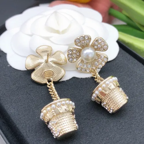 Replica Chanel Earrings For Women #1407257 $27.00 USD for Wholesale