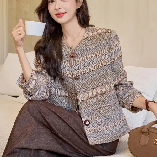 Replica Valentino Jackets Long Sleeved For Women #1407287 $76.00 USD for Wholesale