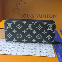$92.00 USD Louis Vuitton AAA Quality Long Wallets #1393161