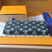 $92.00 USD Louis Vuitton AAA Quality Long Wallets #1393161