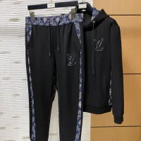 $92.00 USD Louis Vuitton LV Tracksuits Long Sleeved For Men #1393344